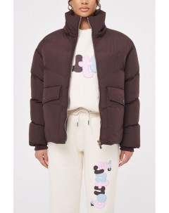 Утепленная куртка с воротником стойкой The couture club