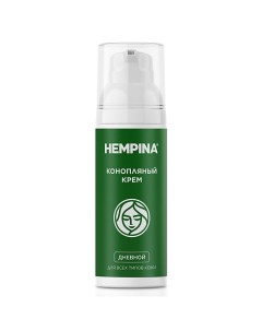 Крем дневной на основе конопляного масла для нормальной кожи лица Защита и увлажнение 50 Hempina