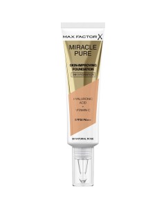 Основа тональная для лица MIRACLE PURE тон 50 natural rose Max factor