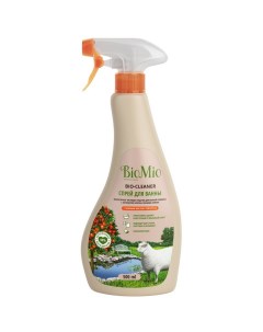 Экологичное чистящее средство BIO CLEANER для ванной комнаты с экстрактом хлопка и ионами серебра с  Biomio