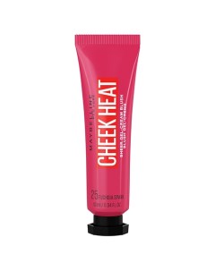 Румяна для лица CHEEK HEAT гелево кремовые тон 25 fuchsia spark Maybelline