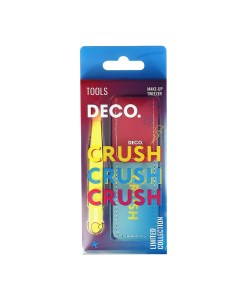 Пинцет для бровей CRUSH CRUSH CRUSH в чехле Deco