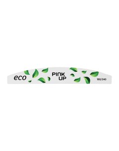 Пилка для ногтей ACCESSORIES ECO из бамбука 180 240 Pink up