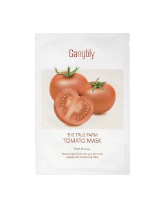 Маска для лица с экстрактом томата очищающая 30 мл Gangbly