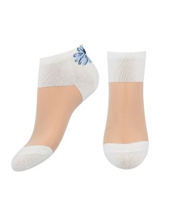 Носки GLAMOUR Белые короткие р р единый Socks