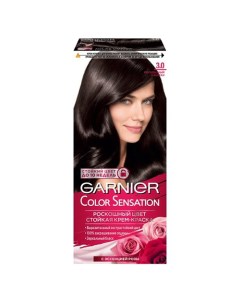 Краска для волос COLOR SENSATION тон 3 0 Роскошный каштан Garnier