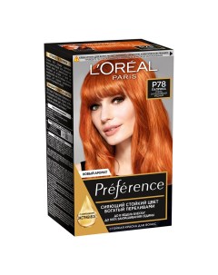 Краска для волос PREFERENCE тон P78 Паприка очень интенсивный медный L'oreal