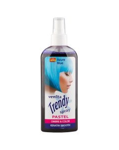 Спрей для волос красящий TRENDY COLOR тон Azure blue 75 мл Venita