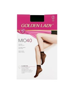 Носки женские MIO 40 den Nero 2 пары Golden lady