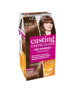 Крем краска для волос CASTING CREME GLOSS тон 600 Темно русый L'oreal