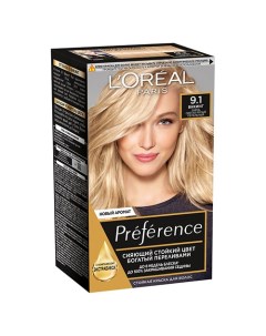 Краска для волос PREFERENCE тон 9 1 Z Викинг 40 мл L'oreal