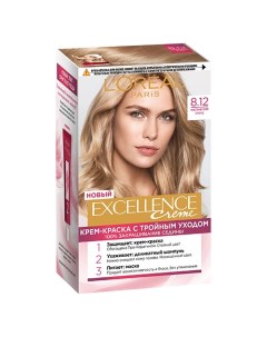 Крем краска для волос EXCELLENCE BLONDE LEGEND тон 8 12 Мистический блонд L'oreal