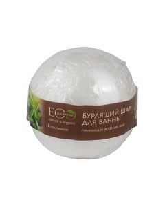 Бурлящий шар для ванны Примула и зеленый чай 220 г Eo laboratorie