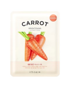 Маска для лица с экстрактом моркови для сияния кожи 18 г It's skin