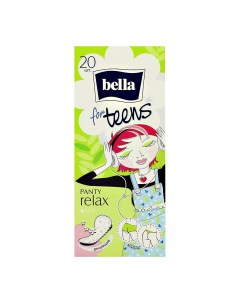 Прокладки ежедневные PANTY FOR TEENS RELAX DEO 20 шт Bella