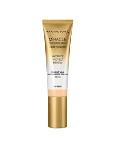 Основа тональная для лица MIRACLE TOUCH SECOND SKIN тон 01 fair Max factor