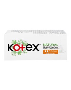 Прокладки ежедневные NATURAL Normal 40 шт Kotex