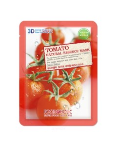 Маска для лица Tomato Natural Essence Mask Foodaholic (корея)