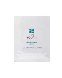 Успокаивающая регенерирующая маска Anti Inflammatory Mask 5 шт New youth (сша)