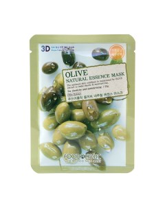 Маска для лица Olive Natural Essence Mask Foodaholic (корея)