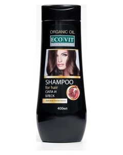 Шампунь для всех типов волос Сила и блеск Ecovit