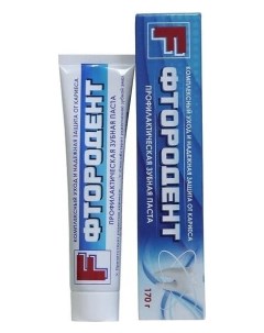Зубная паста Комплексный уход Фтородент (аванта)