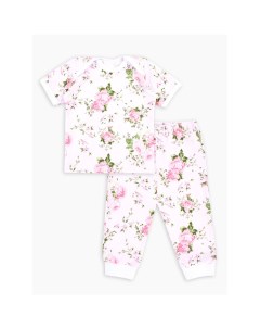 Пижама для новорожденных Нежная роза Веселый малыш