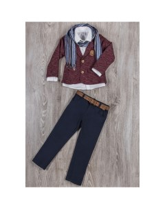 Комплект для мальчика брюки рубашка пиджак шарф ремень G KOMM18 Cascatto