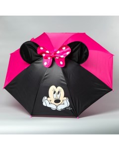 Зонт детский с ушами Минни Маус 70 см Disney
