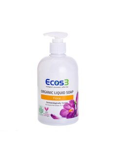 Органическое жидкое мыло Цветочное 300 мл Ecos3
