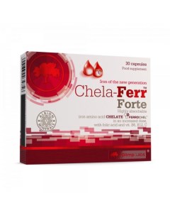 Витаминный комплекс с железом Chela Ferr Forte 30 капсул Olimp labs