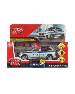 Машина BMW X5 M sport полиция 12 см Технопарк