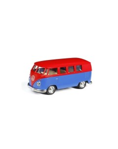 Машина 1 32 1 32 Автобус инерционный Volkswagen Type 2 T1 Transporter Uni fortune