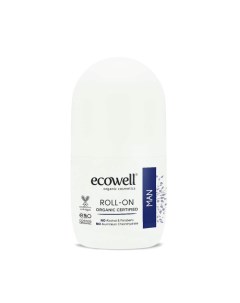 Органический шариковый дезодорант для мужчин Roll On organic sertified 75 г Ecowell