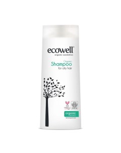 Органический шампунь для жирных волос for oily hair 300 мл Ecowell