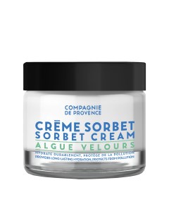 Увлажняющий крем сорбет для лица Velvet Seaweed Sorbet Cream 50 мл Compagnie de provence