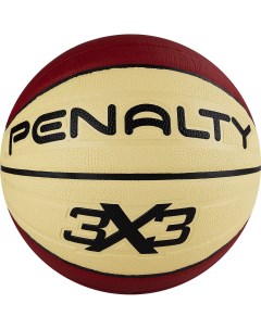 Мяч баскетбольный Bola Basquete 3X3 PRO IX 5113134340 U р 6 ПУ бутил камера красно беж Penalty