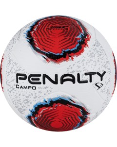 Мяч футбольный Bola Campo S11 R2 XXII 5213251610 U PU термосшивка бел красн синий Penalty