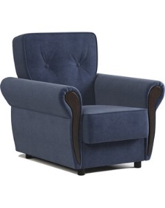 Кресло для отдыха Классика М велюр Ультра миднайт Шарм-дизайн