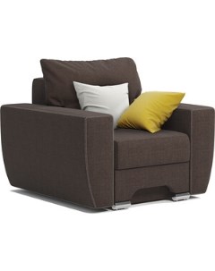 Кресло ЕвроШаг шоколадная рогожка Шарм-дизайн
