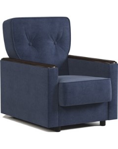 Кресло для отдыха Классика Д велюр Ультра миднайт Шарм-дизайн
