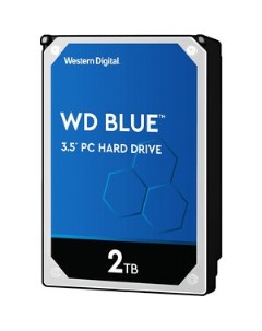 Жесткий диск SATA3 2Tb Blue 5400 256Mb 3 5 WD20EZAZ Western digital (wd)