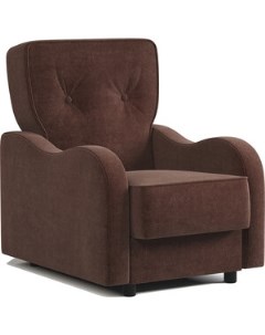 Кресло для отдыха Классика В велюр Дрим шоколад Шарм-дизайн