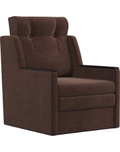 Кресло кровать Классика Д велюр Дрим шоколад Шарм-дизайн