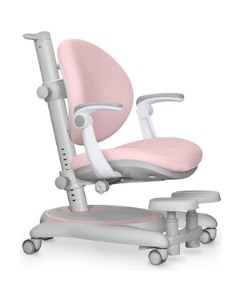Детское кресло Ortoback Plus Pink обивка розовая однотонная Mealux