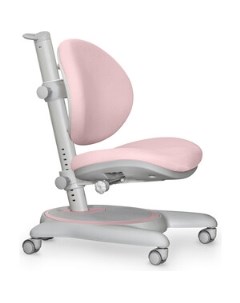 Детское кресло Ortoback Pink обивка розовая однотонная Mealux