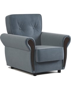 Кресло для отдыха Классика М велюр Дрим океан Шарм-дизайн
