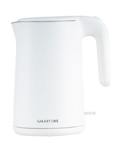 Чайник электрический GL 0327 белый Galaxy line
