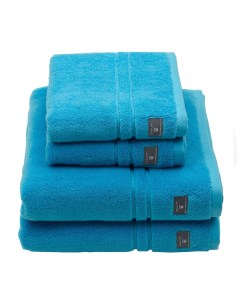 Полотенце махровое Premium Terry 30x50см 600 г м2 цвет синий Gant home