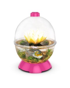 Аквариум Wonder Bubble розовый круглый 46x18 Biobubble